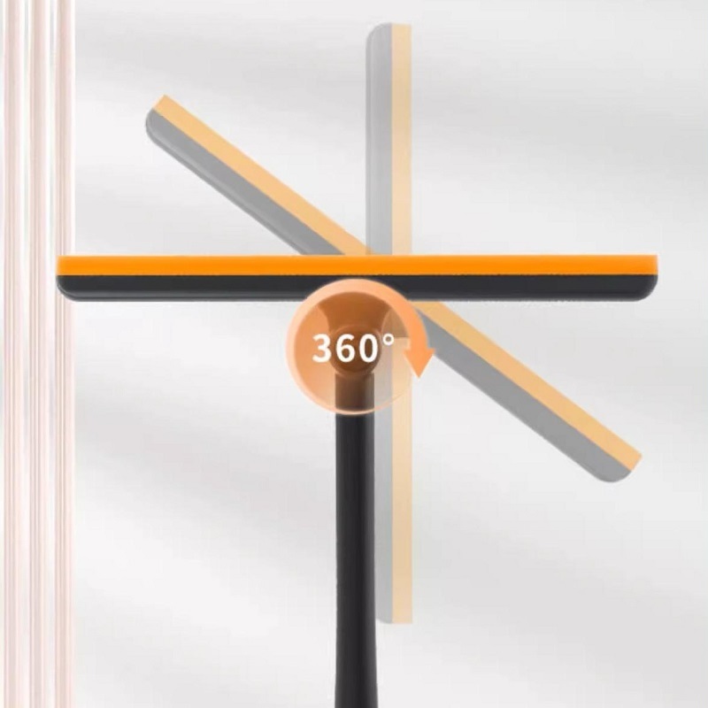 แปรงรีดน้ำ ไม้เช็ดกระจก 2 ด้าน ฟองน้ำ + ที่รีดน้ำ+แปรงผ้าสำลี ด้ามยาวปรับได้ 60-100 ซม Cutie world - รูปที่ 5