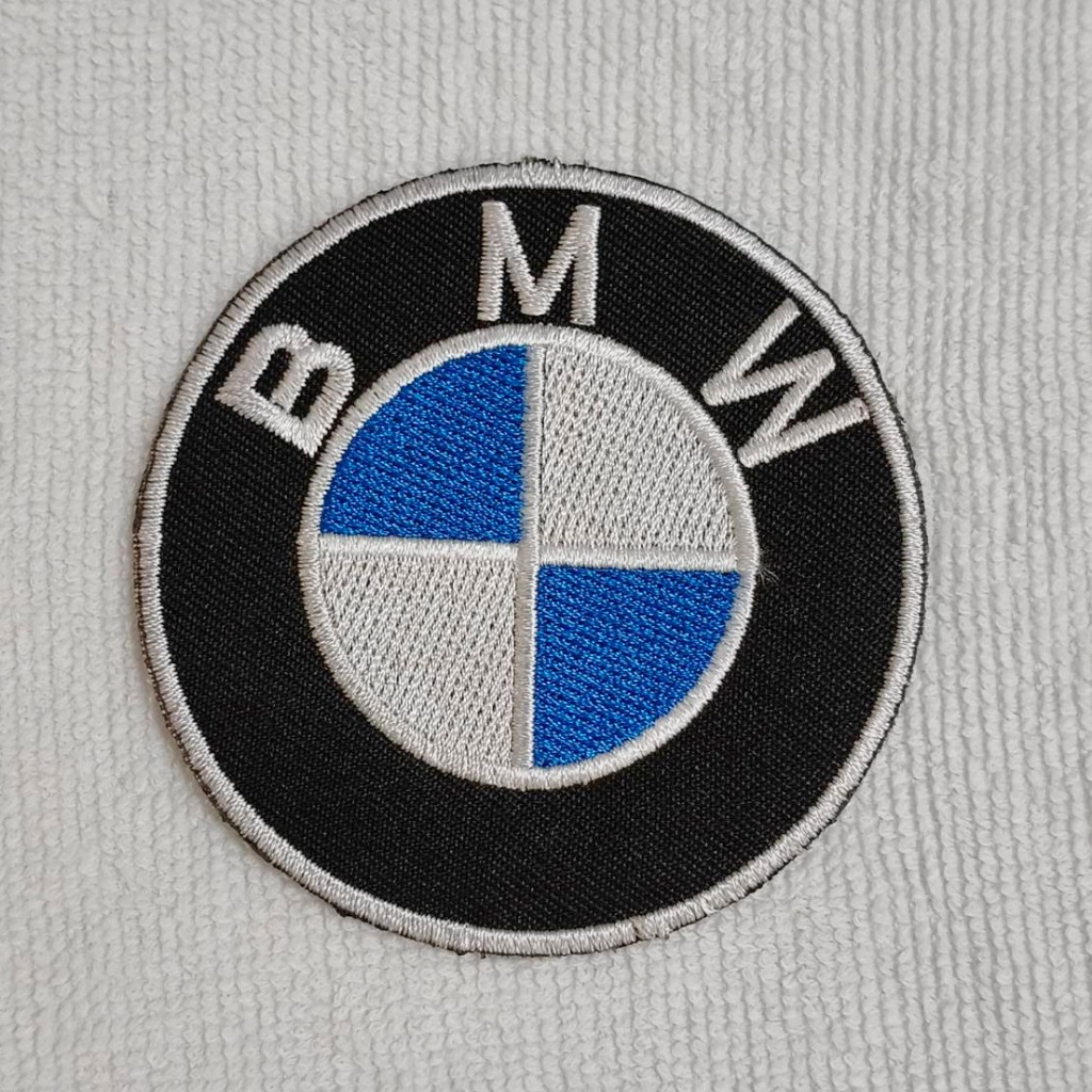 อาร์ม ตัวรีด อาร์มติดเสื้อ รถ BMW Patch บีเอ็มดับบลิว บีเอ็มดับเบิลยู อุปกรณ์ตกแต่งรถ สำหรับตกแต่งเสื้อผ้า สติ๊กเกอร์