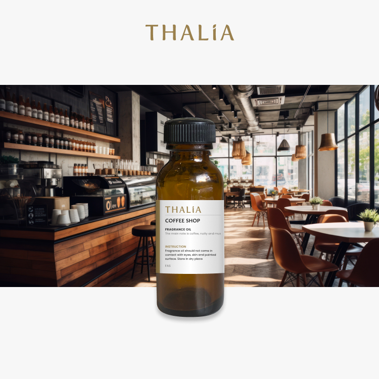 หัวน้ำหอม Fragrance oil กลิ่น ร้านกาแฟ COFFEE SHOP