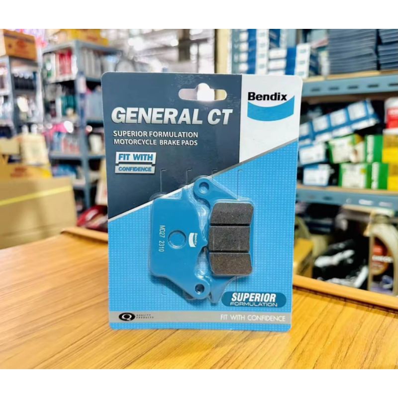 ผ้าเบรค Bendix (ของแท้) MD27 (หน้า) สำหรับ Honda Air Blade,Click -i,Scoopy-i,Zoomre-x,Y2012