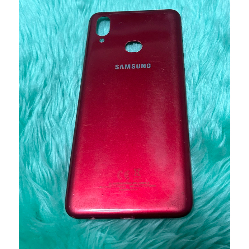 ฝาหลังมือสอง สีแดง Samsung A10s / ฝาหลัง Samsung Galaxy A10s