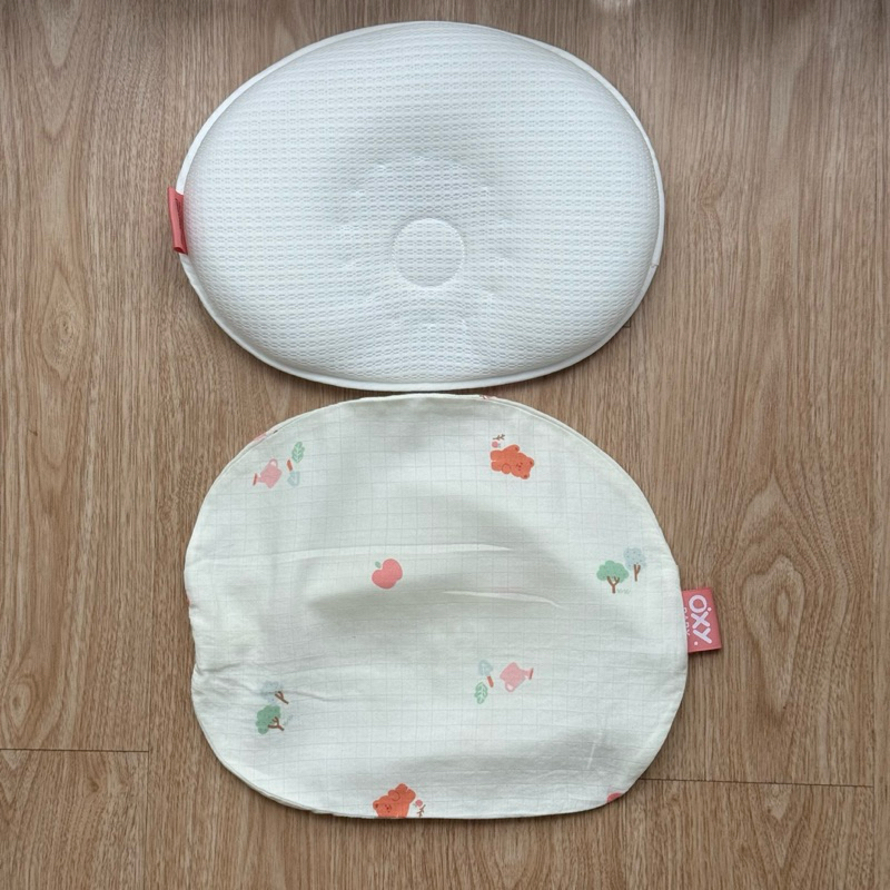 OXY Baby Round and Round Baby Pillow หมอนหัวทุยหายใจผ่านได้ มือสอง