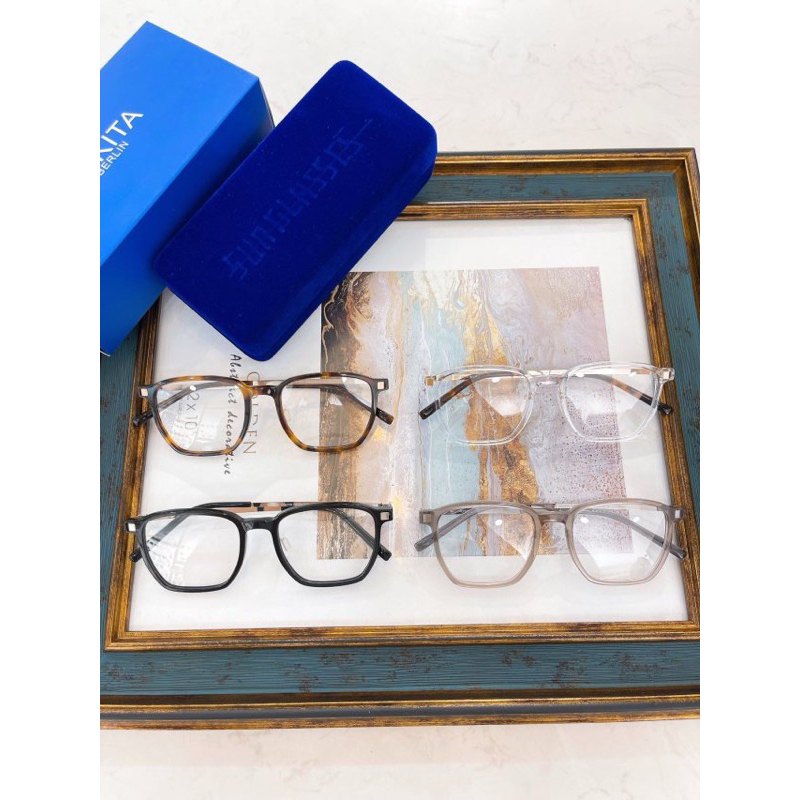 กรอบแว่นตา MYKIT* LAVRA ไร้น๊อต บานพับ super lock สินค้าคุณภาพสูง