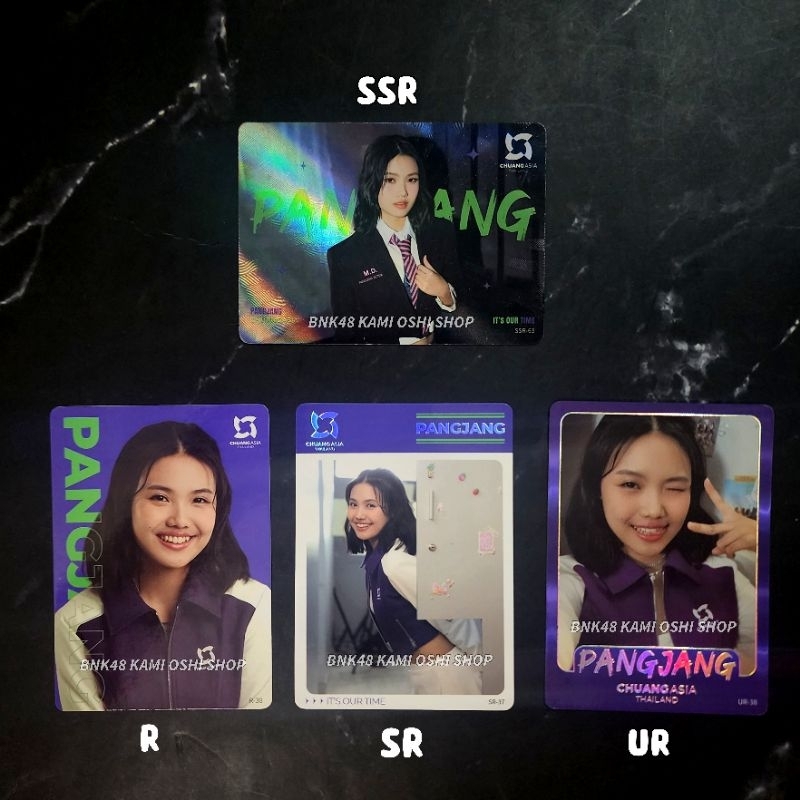 การ์ด Pangjang Chuang Asia ver1 แพงจัง mindy มินดี้ ( chuangasia 2024 Vancard Rising Star )