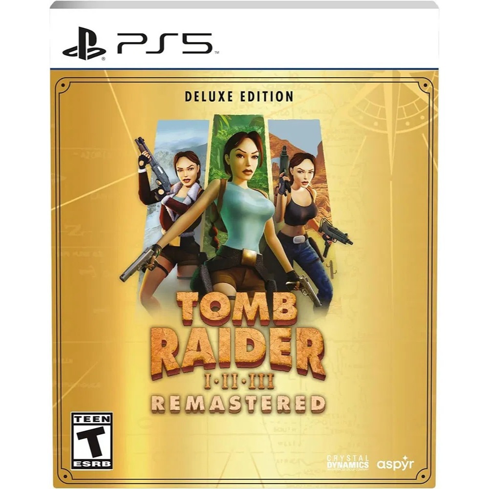 PlayStation™ PS4 / PS5 Tomb Raider I-III Remastered Starring Lara Croft (By ClaSsIC GaME)