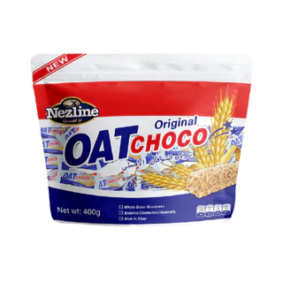 [โปร 3 แพ็ค] (400 กรัม) Oat Choco ขนมข้าวโอ๊ตอัดแท่ง 3 รส รสดั้งเดิม รสช็อกโกแลต รสสตรอเบอร์รี่ 400 กรัม ตราเนสไลน์