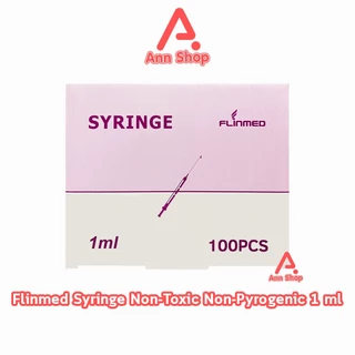 Flinmed Syringe ไซริงค์ กระบอกฉีดยา หลอดฉีดยา ไม่มีเข็ม 1,2,3,5,10,20,50 ml. (1 กล่อง) CC 3XXX ล้างจมูก ป้อนยา Nipro
