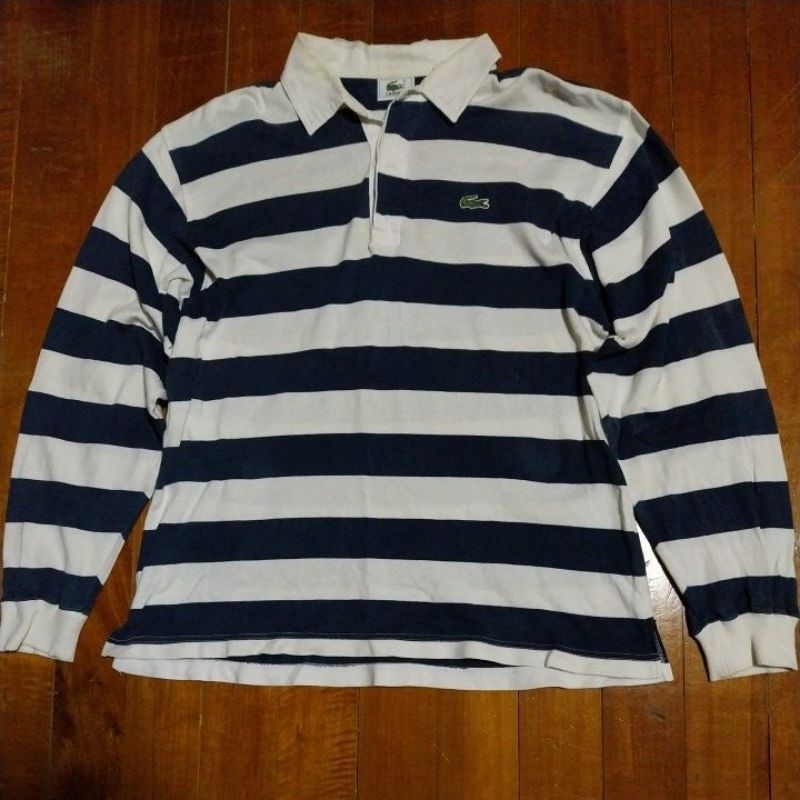 เสื้อคอปกแขนยาว แนวสตรีท LACOSTE แท้ มือสอง สภาพดี ของพร้อมส่งครับ