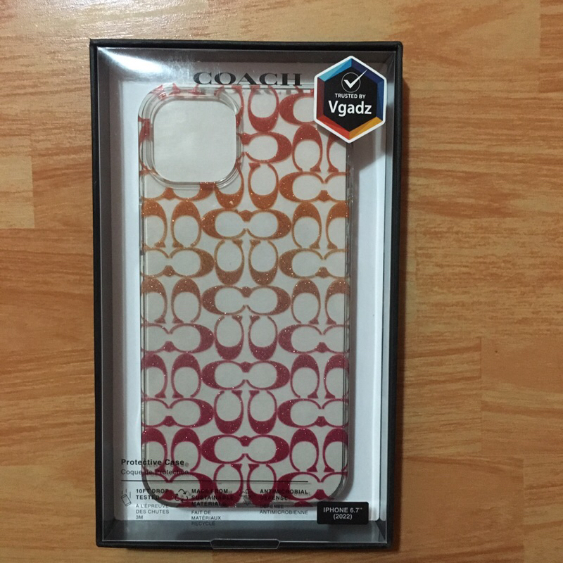 💖 Coach / iPhone 14 Plus รุ่น Protective Case / Vgadz