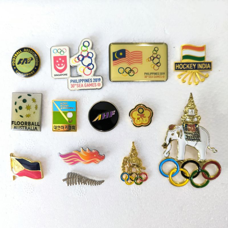 เข็มกลัดทีมชาติ พินโอลิมปิก Olympic pin ของสะสมหายาก