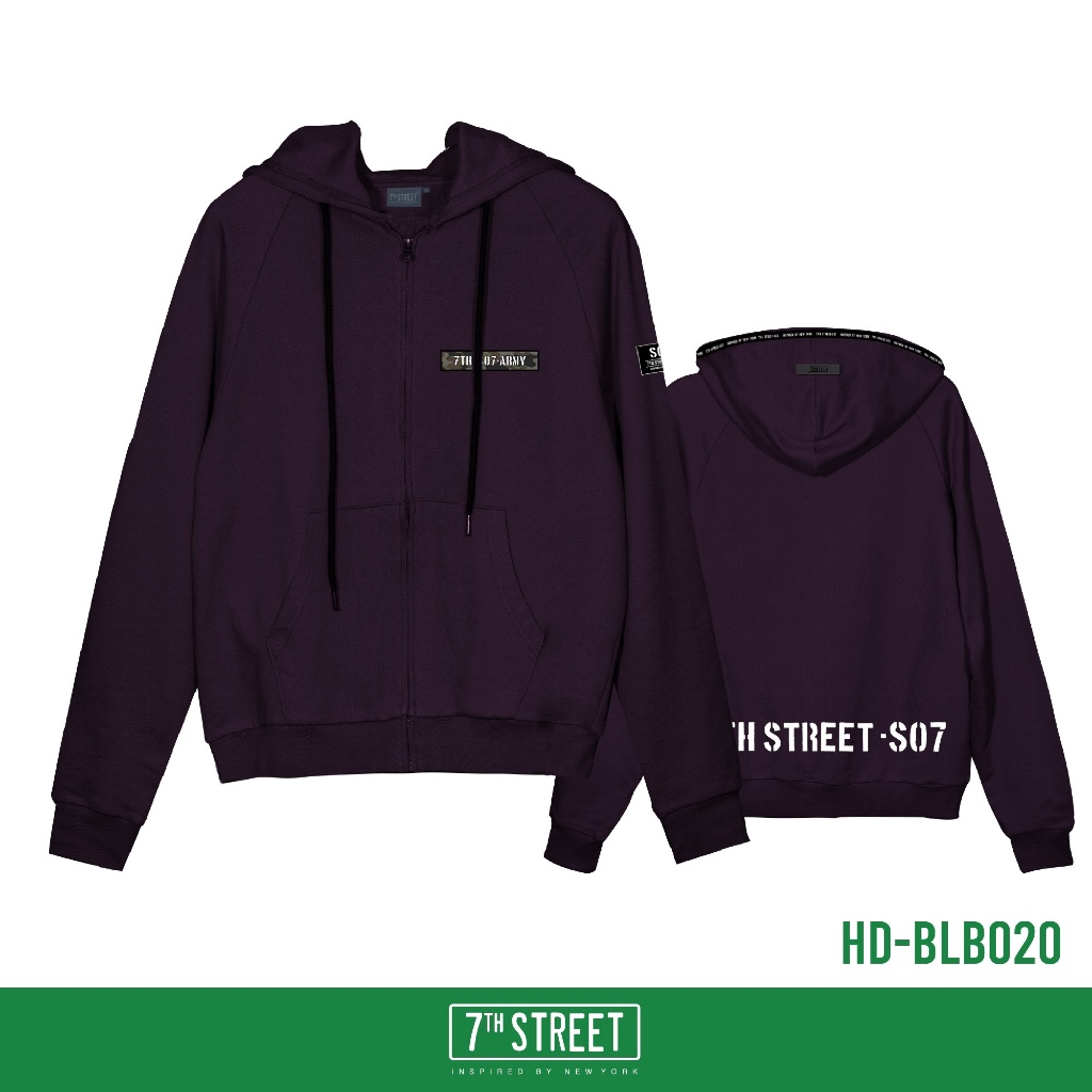 7th Street ( เซเว่นสตรีท ) เสื้อฮู้ด รุ่น HD-BLB020 7th Street ( เซเว่นสตรีท ) เสื้อยอดนิยม