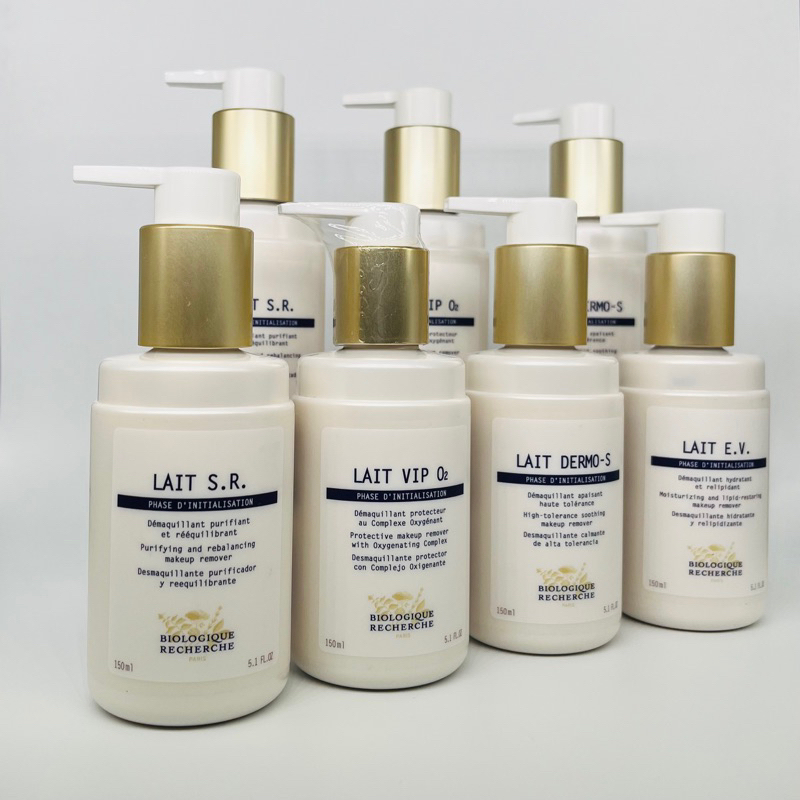 พร้อมส่ง Biologique Recherche LAIT S.R VIP O2 E.V DERMO-S Makeup Remover Cleanser 150/250ml
