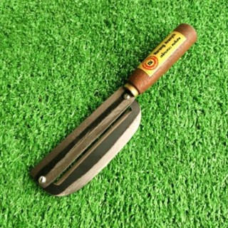 มีดสองคมด้ามไม้หรือปอกอ้อยเหล็กเล็กใช้ปอกมะละกินข้าว ผลไม้ใช…