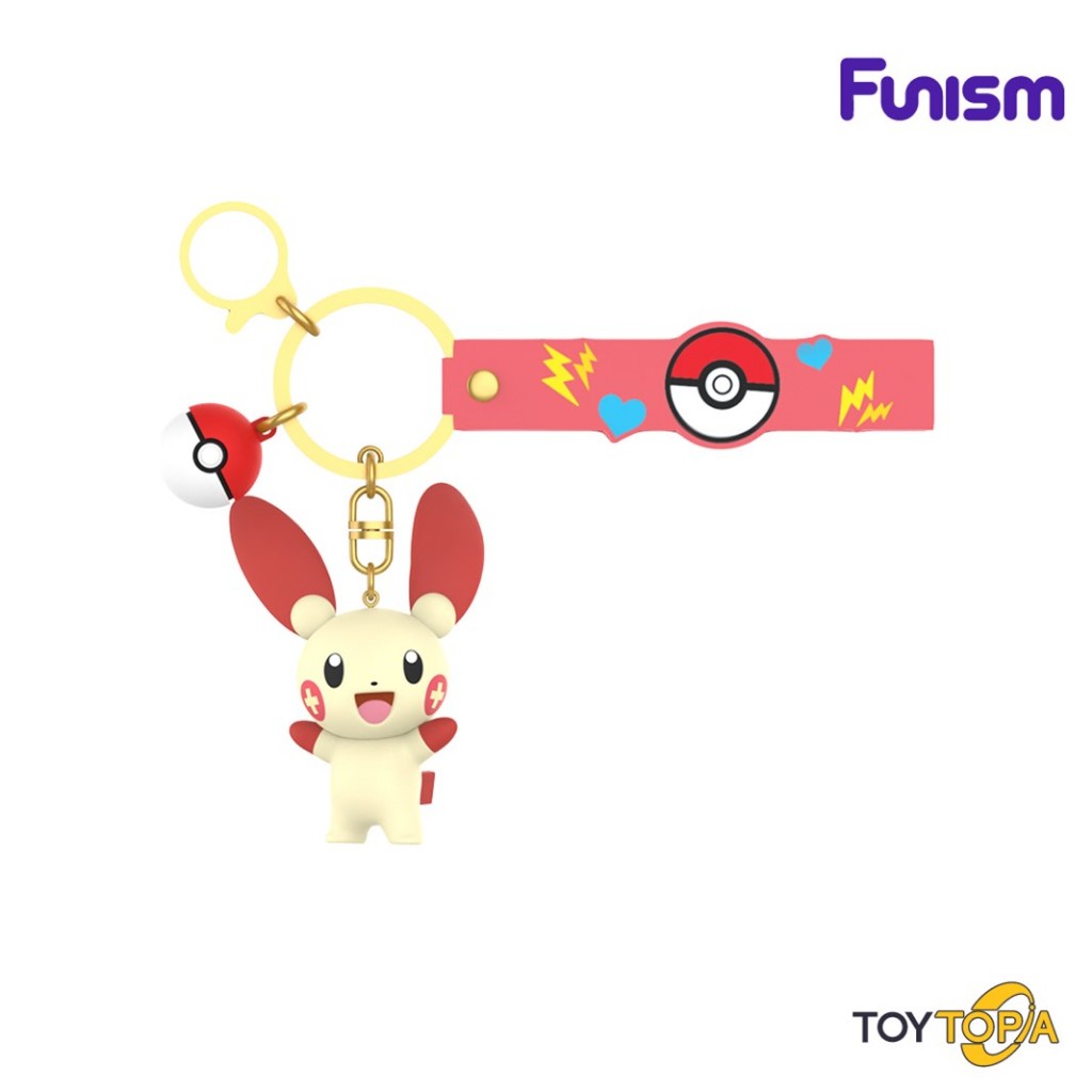 (GS2013) Plusle Keychain: Pokemon by Funism