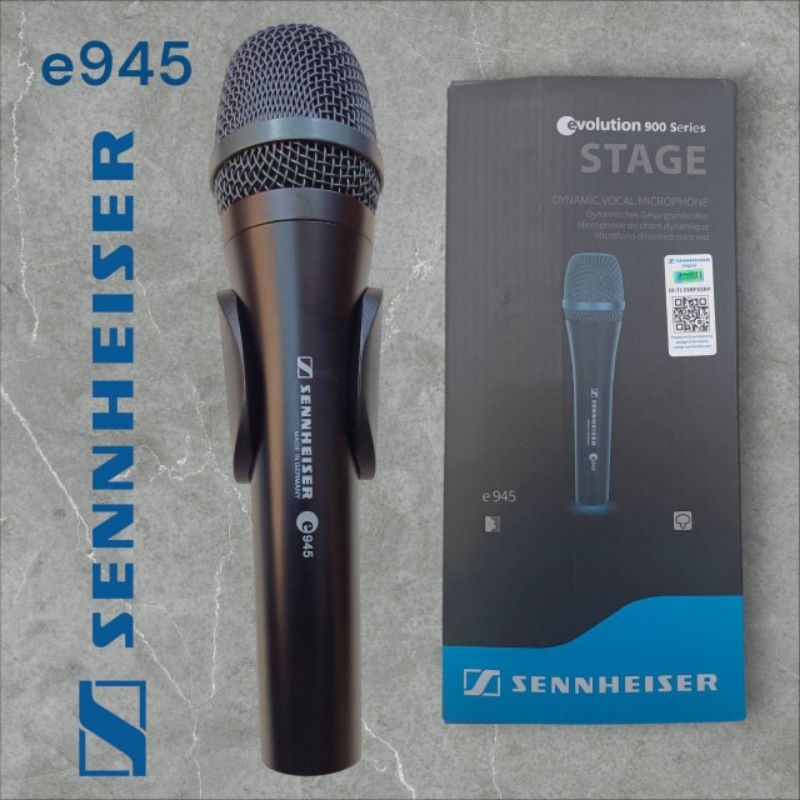 ไมค์โครโฟน Sennheiser e945 microphone สำหรับร้องเพลง หรือ พูด