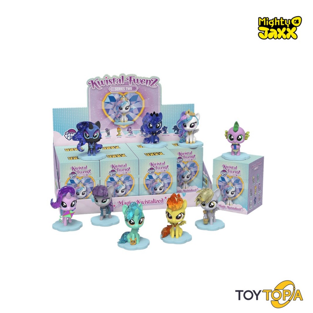 (938639) Kwistal Fwenz: My Little Pony (Series 2) Blind Box by Mighty Jaxx (1 จุ่ม)