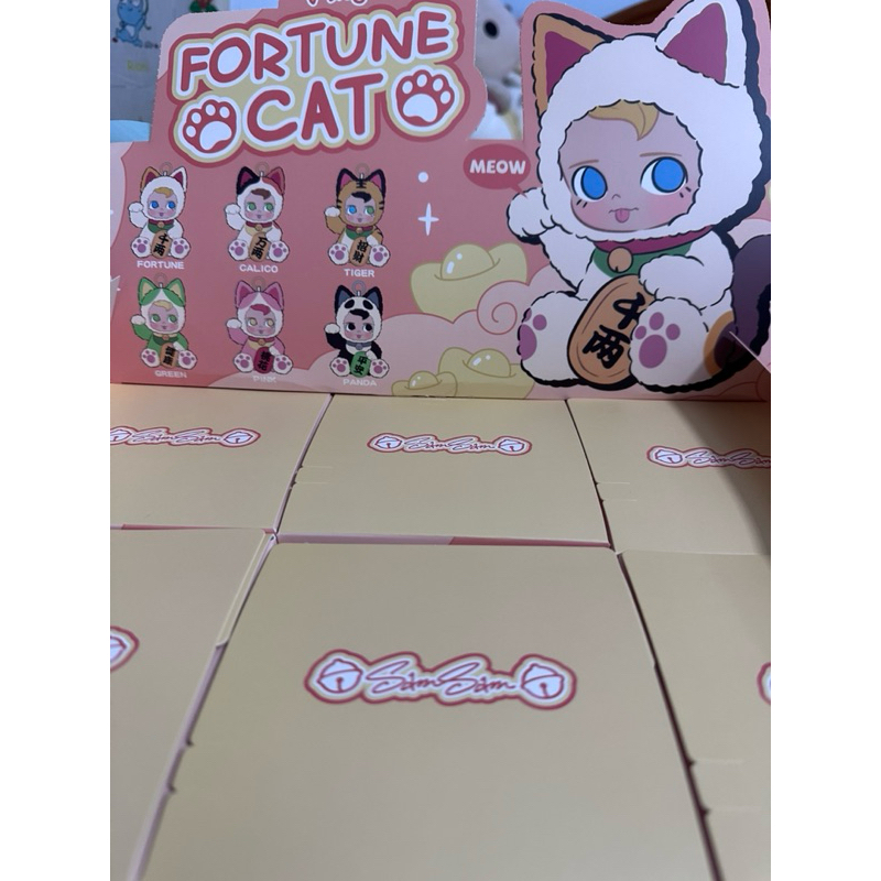 พร้อมส่ง Vinyl face fortune cat (เลือกตัว)