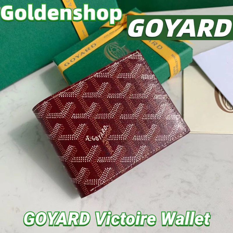 🍒Goyard Victoire Wallet🍒กระเป๋าสตางค์ผู้ชาย Goyard จริง สินค้าขายร้อน