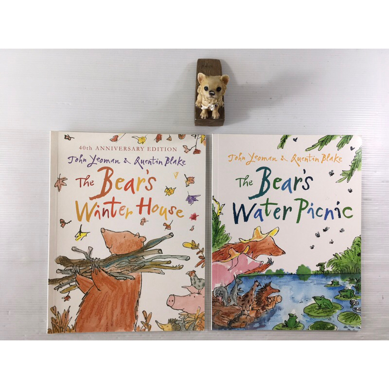 The Bear's winter House , Water Picnic By John Yeoman  หนังสือภาษาอังกฤษ (มือสอง) ปกอ่อน