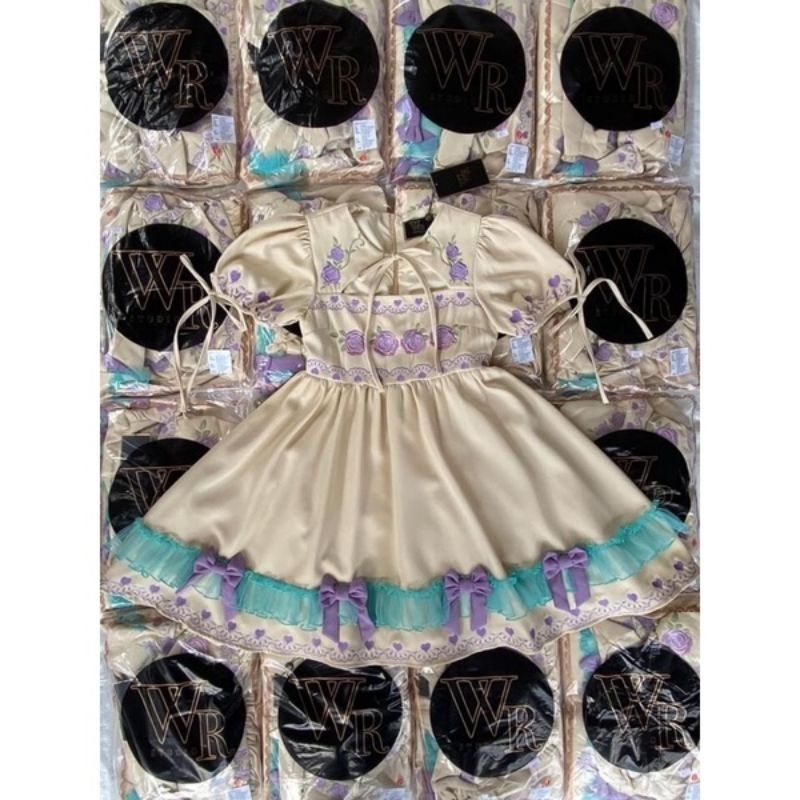 เดรสน่ารัก​ แนนซี่พี่ขวัญ​ช๊อป​ WR​ studio​ sz.xl