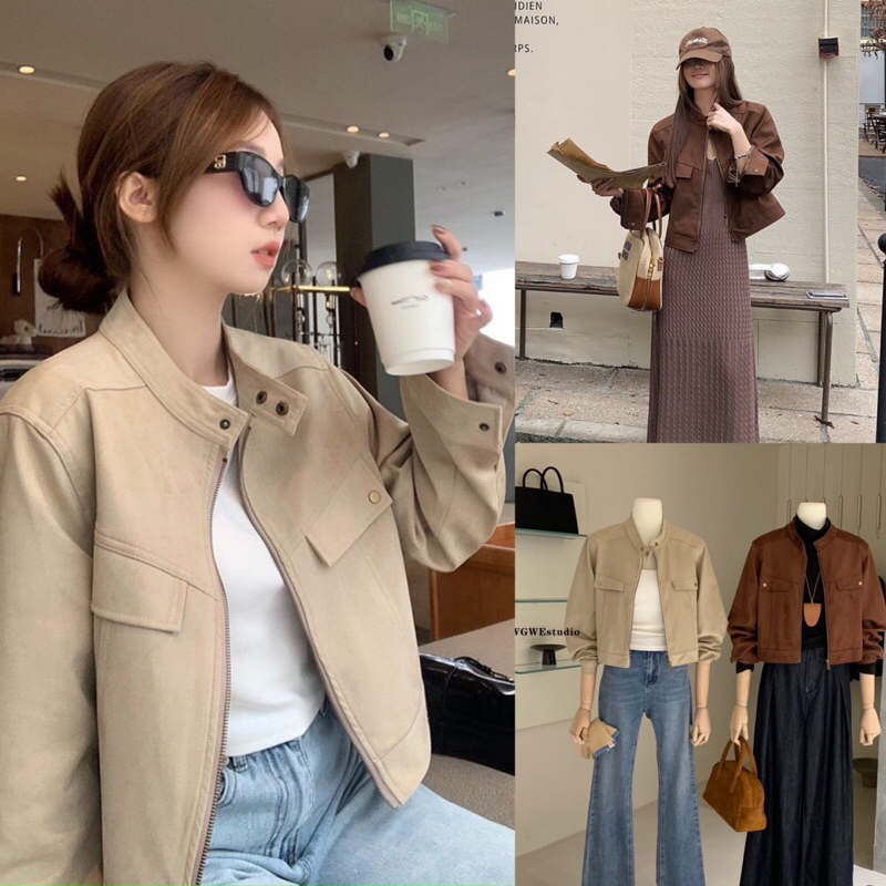 เสื้อคลุมคอปีนแขนยาวรุ่น 2673 TAG:WG.WE
