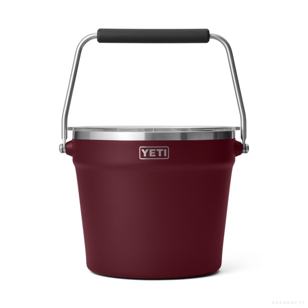 YETI ถังน้ำ+ฝา RAMBLER BEVERAGE BUCKET WILD VINE RED
