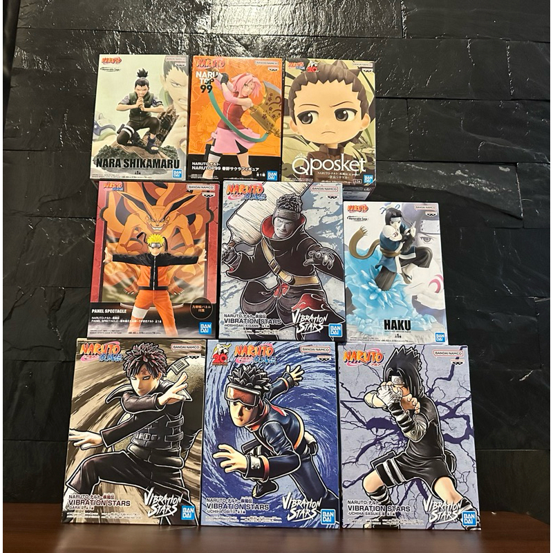 (ลิขสิทธิ์แท้💯%) รวมโมเดล นารูโตะ Naruto Banpresto  Figure หลายแบบ