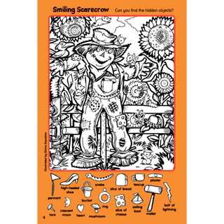 หนังสือแบบฝึกหัด Hidden Pictures - Farm Puzzles