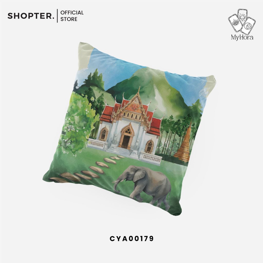 หมอนอิง ลายไทย Collection Throw Pillow CYA00179  #MyHora
