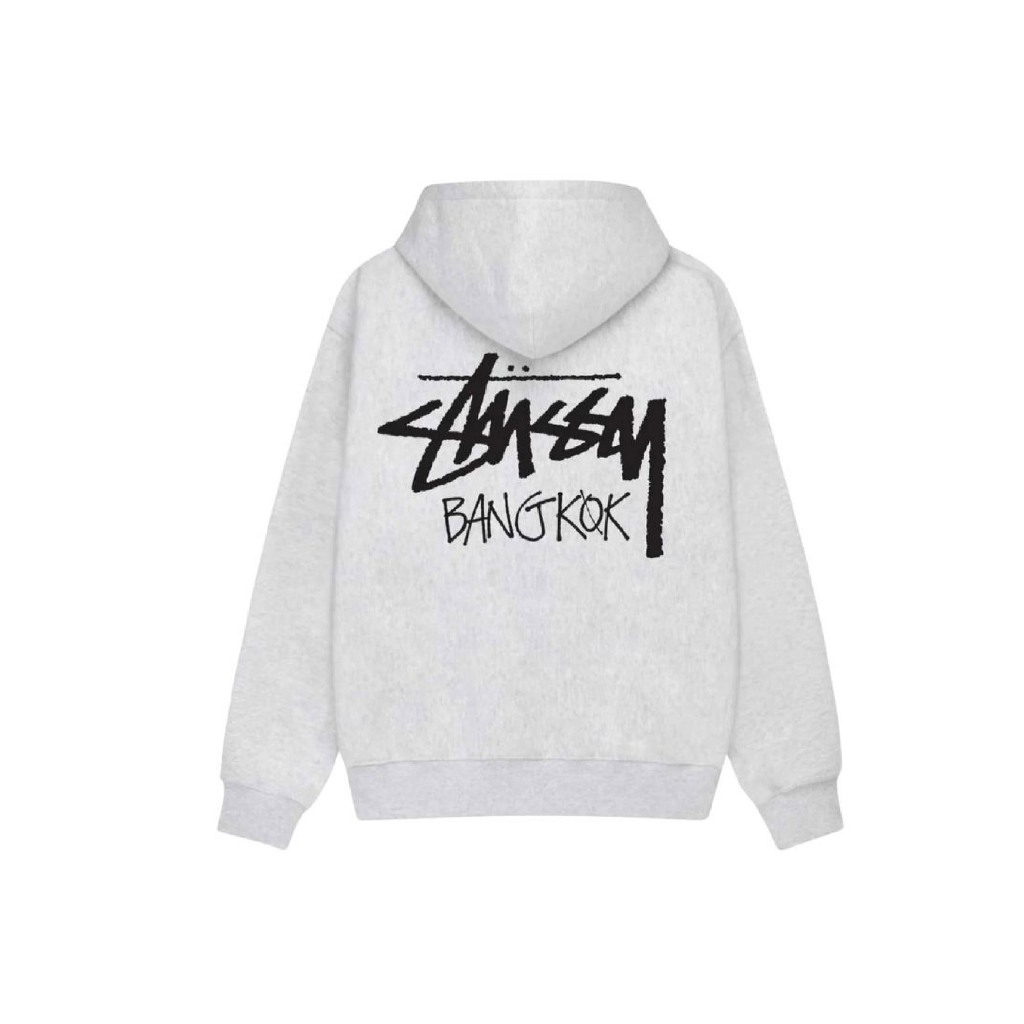 Stussy Hoodie Bangkok (ASH HEATHER)