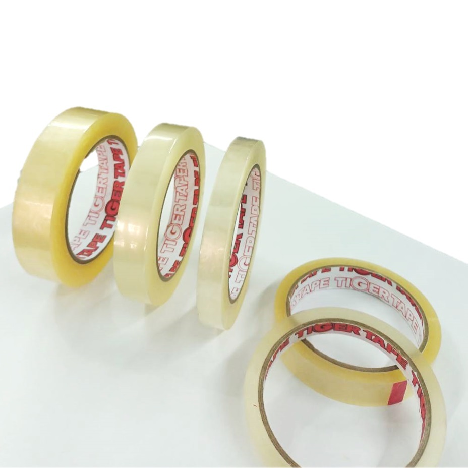 Tiger Tape เทปใส OPP แกน 3 นิ้ว **ยกแถว**