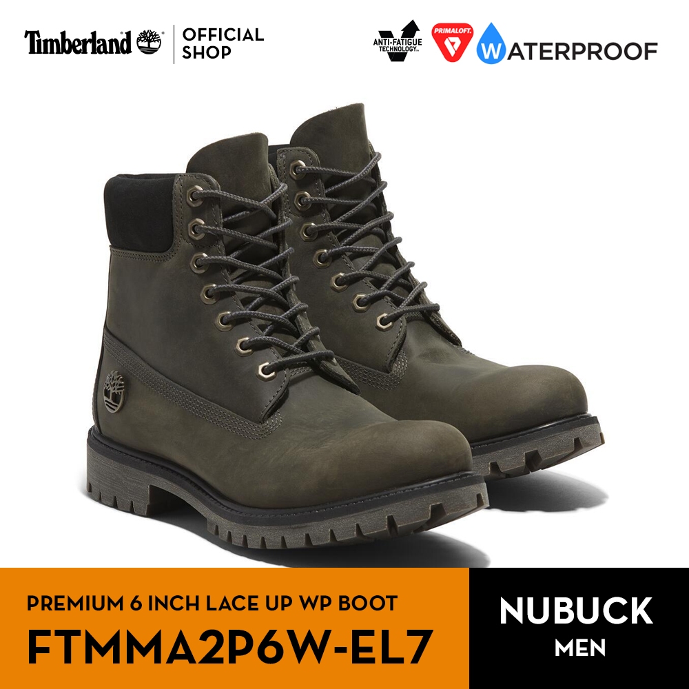 Timberland Men's PREMIUM 6 INCH LACE UP WATERPROOF BOOT รองเท้าบูทผู้ชายกันน้ำ (FTMMA2P6W-EL7)