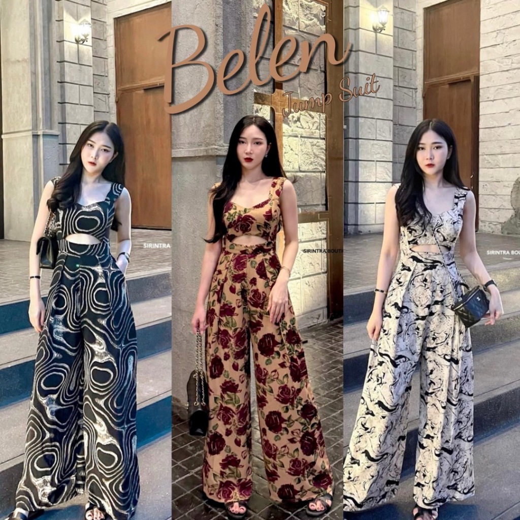SIRINTRA : BELEN JUMP SUIT มี 3 สี
