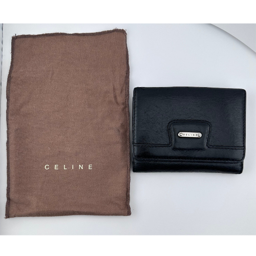 [มือสอง] กระเป๋าสตางค์พับ Celine / พร้อมถุงผ้า <ส่งจากญี่ปุ่น>