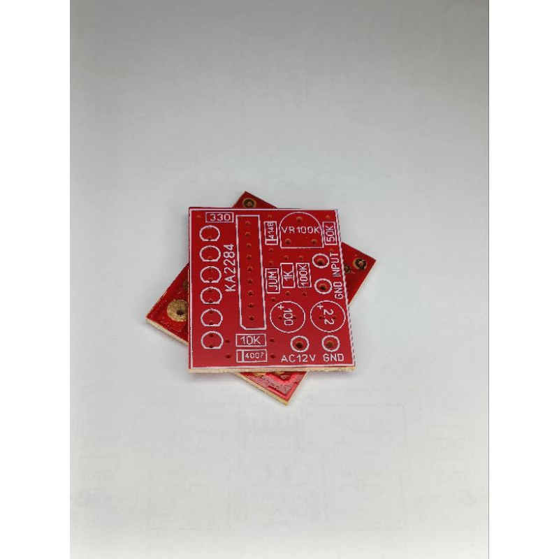 PCB ไฟ VU 6 ดวง (แผ่นเปล่า)