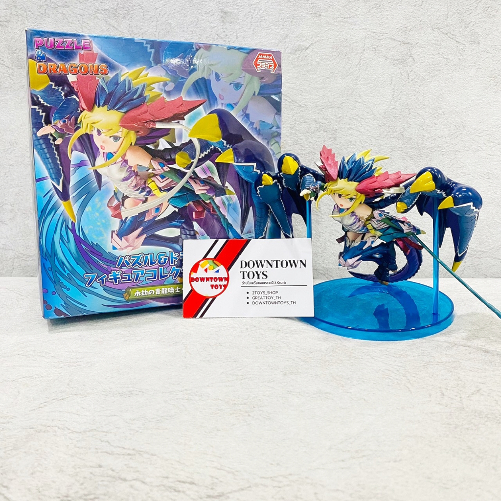 Puzzle & Dragons Gense no Akaryuukanshi Figures ของแท้ Eikoh โมเดล