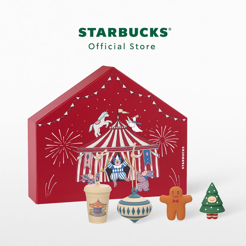 Starbucks Holiday Carnival Deco Advent Calendar ปฏิทินเคาท์ดาวน์สตาร์บัคส์ A11160213