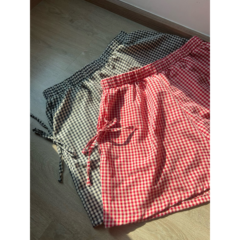 Lovely.madly - Chewing Gum Shorts กางเกงขาสั้นเอวยางยืดไซส์ใหญ่