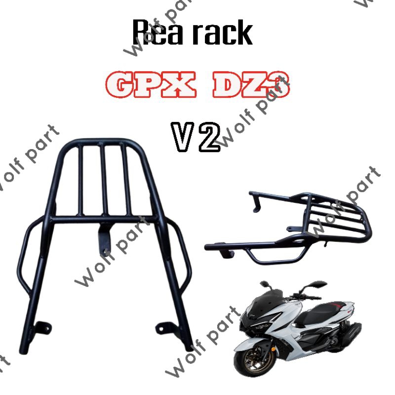 Rea rack GPX DZ3 ( V2 ) แร็คท้าย DZ3 ( V2 )