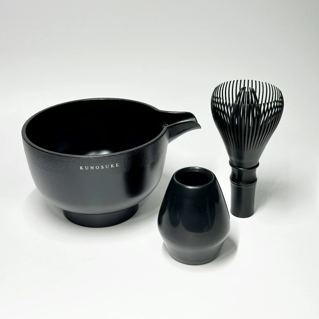 ชุดถ้วยชงชาพร้อมแปรงเรซิ่น จาก Kunosuke | Matcha Whisk Set Made in Japan