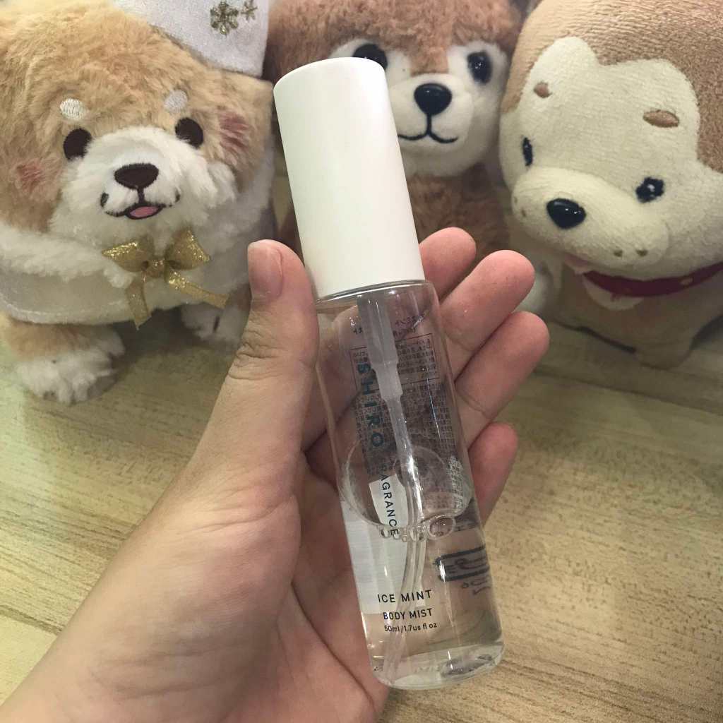 (สินค้ามือสอง) น้ำหอม SHIRO FRAGRANCE  ICE MINT BODY MIST สินค้าของแท้นำเข้าจากญี่ปุ่น