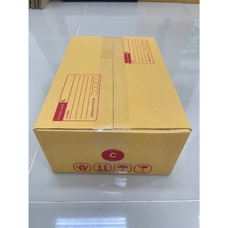 กล่องพัสดุเบอร์ C มีพิมพ์จ่าหน้า ทำจากกระดาษ KA ขนาด 20x30x11ซม.