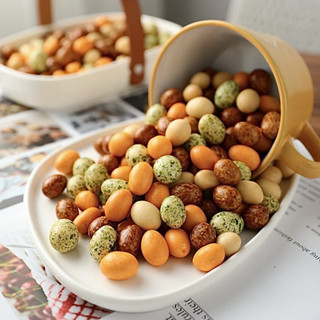 ถั่วลิสงอบกรอบรสมรส200กรัมหวานมันเค็ม อร่อย เม็ดใหญ่🥜