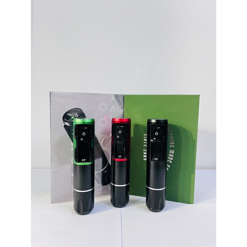 เครื่องสักปากกาไร้สายEZ P2S Pro Brushless Motor Directly Drive Wireless Tattoo Machine