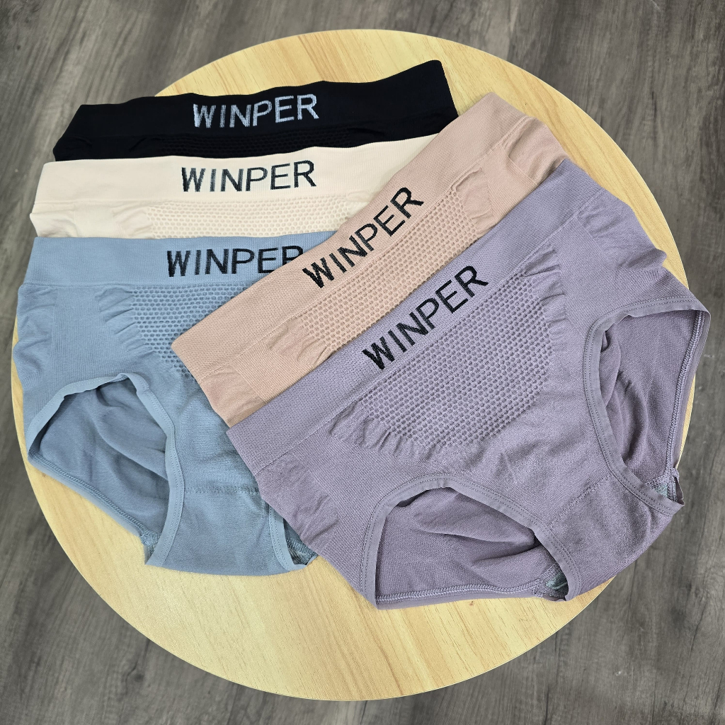 กางเกงชั้นในผู้หญิง ขาเว้า ผ้าทอ ฟรีไซส์เอว 28-54 นิ้ว ใส่สบายสุดๆ (W8)