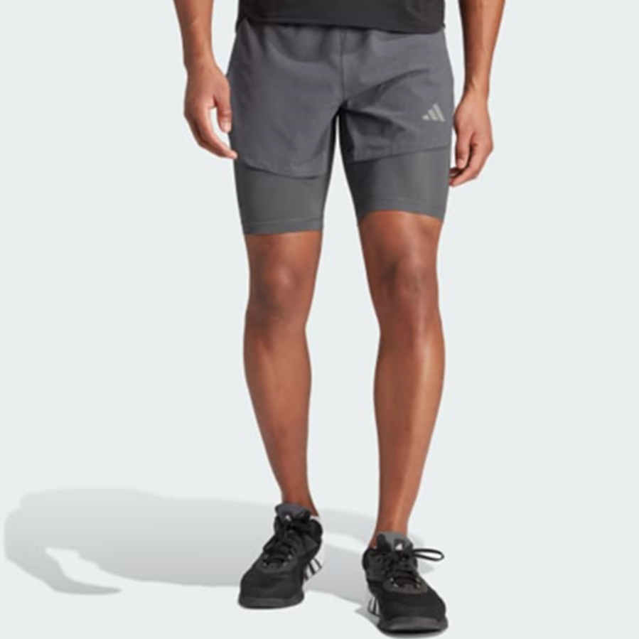 กางเกงขาสั้น Adidas HEAT.RDY HIIT Elevated 2-in-1 Training Shorts กางเกงอาดิดาส สินค้าแท้ 100%