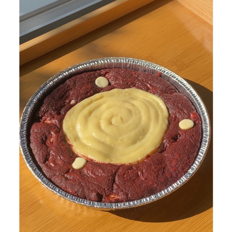 Red velvet soft cookies ถาดใหญ่