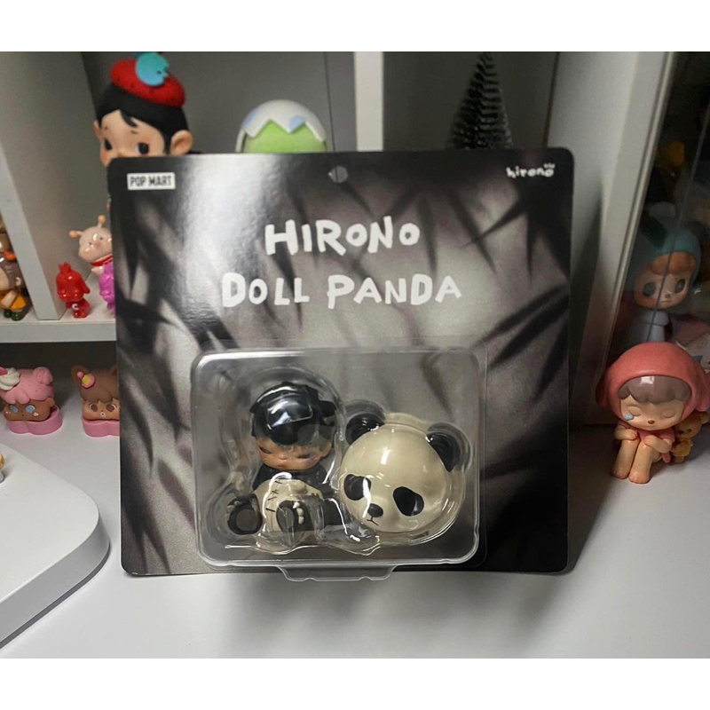Hirono Doll Panda Figure ใหม่ไม่แกะ🔥พร้อมส่ง🔥ใช้โคดลด30%