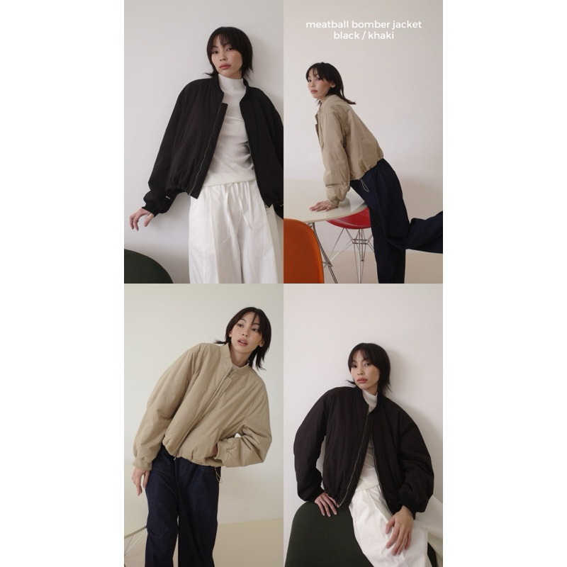 FADTHINGS : meatball bomber jacket cotton100%