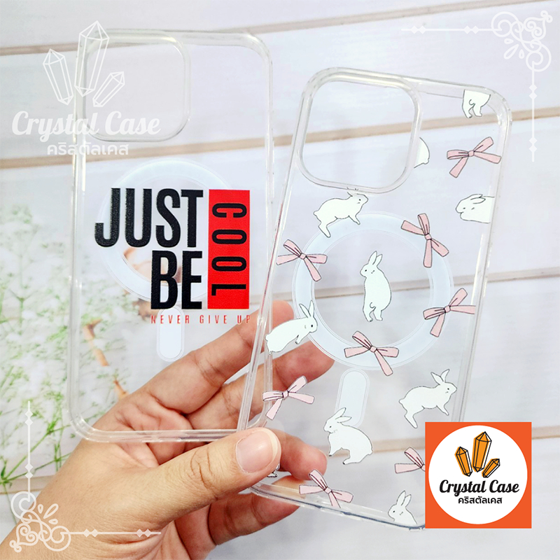 เคสมือถือใสแม่เหล็ก ไอโฟน ii11 i14 ii15 ip15+ ip 15Pro ip15 Promax ip16 ip16+ ip16Pro ip16Pro max